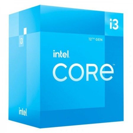 CPU Intel Core i3-12100 4 Cores (4P) Threads 8, 3.30Ghz até 4.3Ghz, 12MB LGA 1700 60w/89w